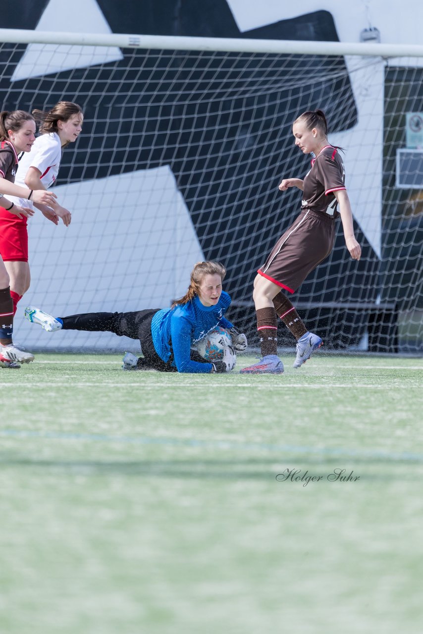 Bild 189 - wBJ St. Pauli - Walddoerfer : Ergebnis: 1:11